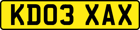 KD03XAX