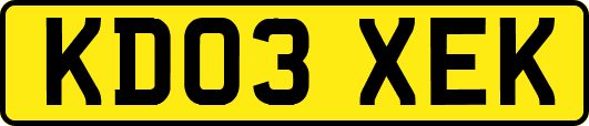 KD03XEK