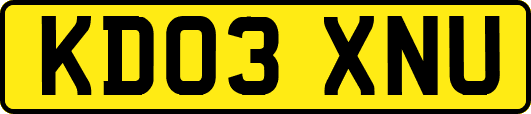 KD03XNU