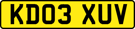 KD03XUV