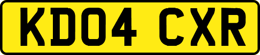 KD04CXR