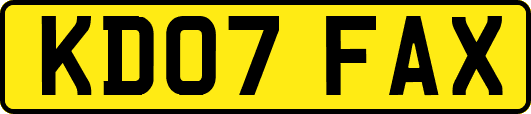 KD07FAX