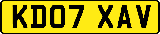KD07XAV