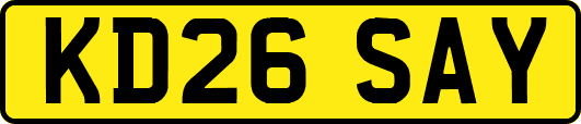 KD26SAY