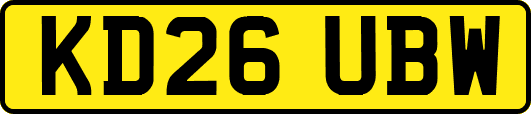 KD26UBW
