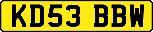 KD53BBW