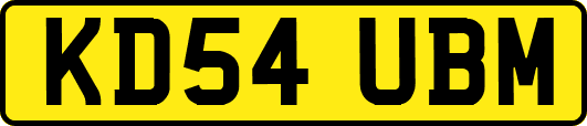 KD54UBM