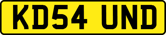 KD54UND