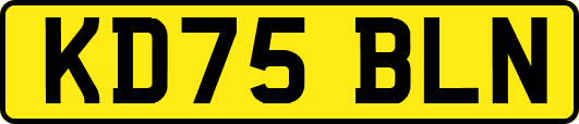 KD75BLN
