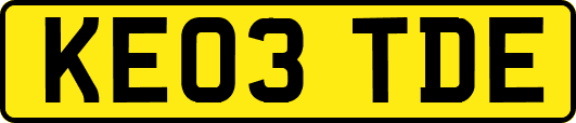 KE03TDE