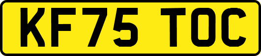 KF75TOC