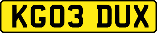 KG03DUX