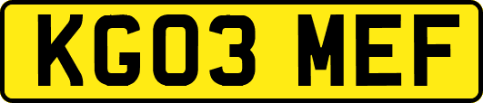 KG03MEF