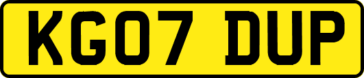 KG07DUP