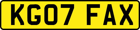 KG07FAX