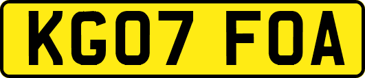 KG07FOA