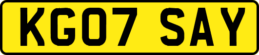 KG07SAY