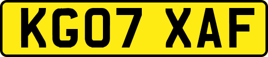 KG07XAF