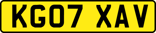 KG07XAV