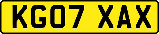 KG07XAX