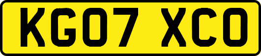 KG07XCO
