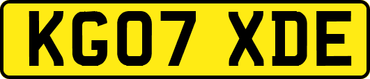 KG07XDE