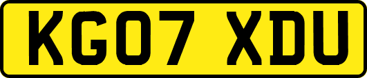 KG07XDU