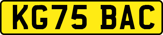 KG75BAC