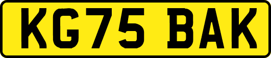 KG75BAK