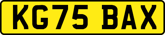 KG75BAX