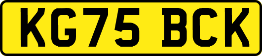 KG75BCK