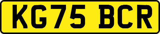 KG75BCR