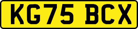 KG75BCX