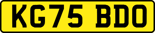 KG75BDO