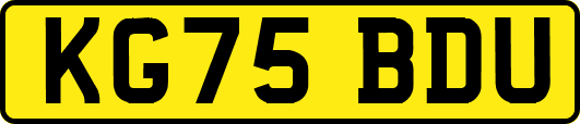 KG75BDU