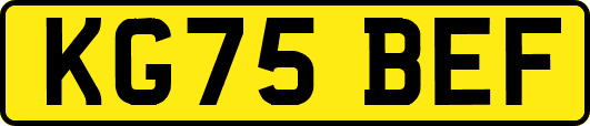 KG75BEF