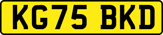 KG75BKD