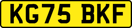 KG75BKF