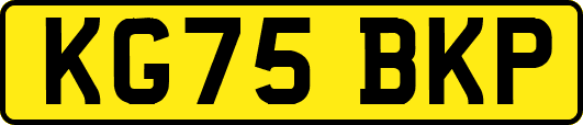KG75BKP