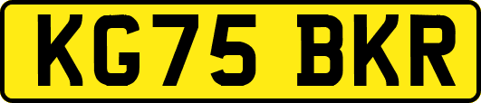 KG75BKR