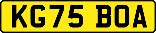 KG75BOA