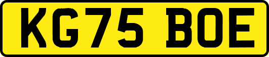 KG75BOE
