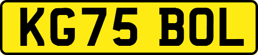 KG75BOL