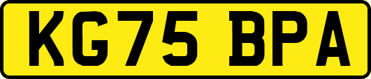 KG75BPA