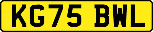 KG75BWL