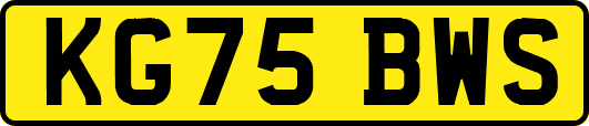 KG75BWS