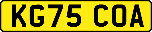 KG75COA