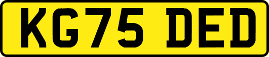 KG75DED