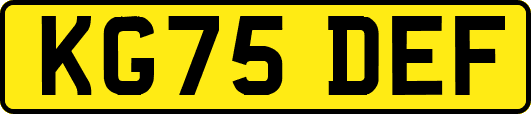 KG75DEF