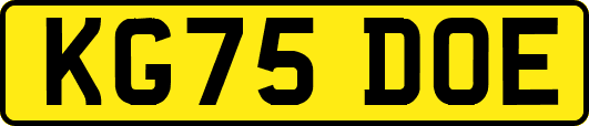 KG75DOE